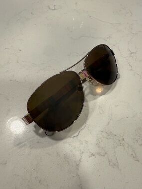 Kate Spade Aviator Sunglasses in Brown Tint